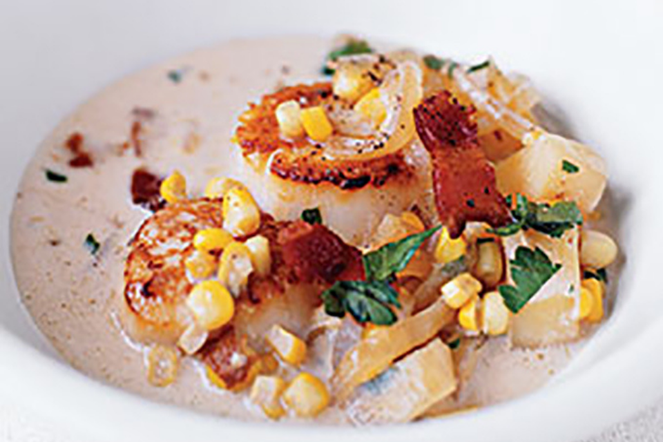 Scallop And Corn Chowder New England Dairy