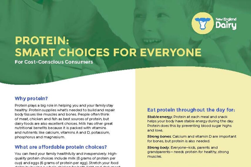 protein for everyone infographic