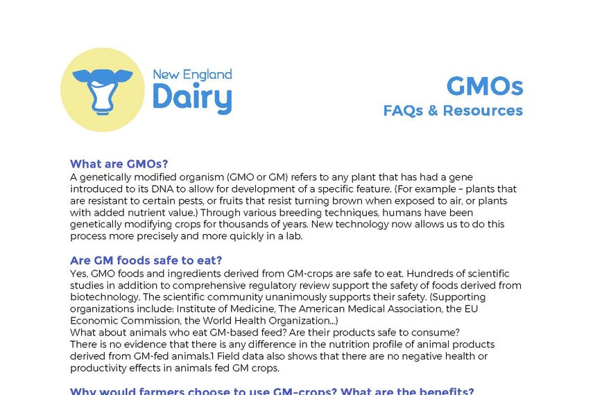 GMO FAQ Resource