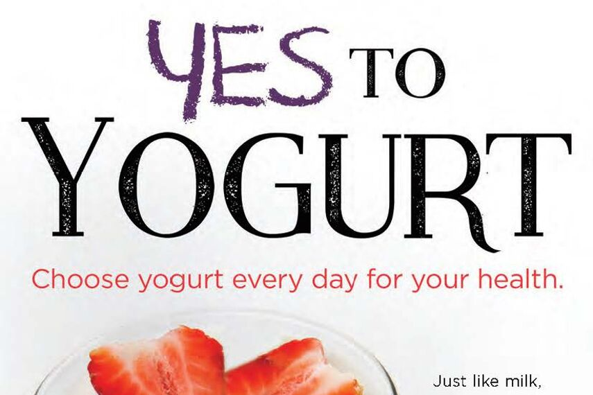 yes to yogurt infographic